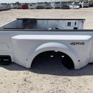 white Dually bed